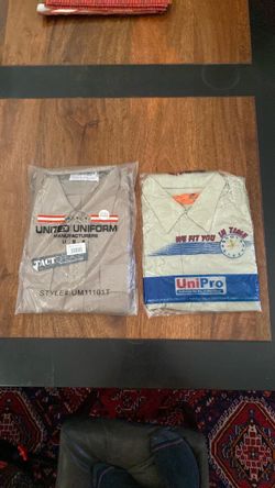 Uniform Work Shirts New in Packaging – Lot of 2