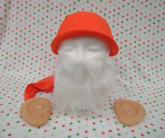 Halloween Dwarf Costumes Dwarf Costume Hats Beards and Large Ears Christmas Fair