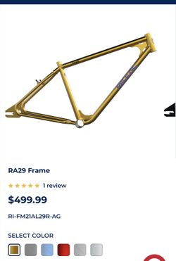 Raceinc 29 Inch BMX Frame & Fork