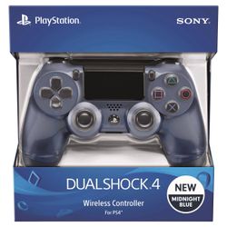 DualShock 4 Wireless Controller For PS4 (Midnight Blue)