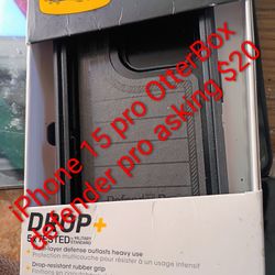 iPhone 15 Pro OtterBox Defender Pro Asking $20