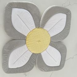 Blooming Bath Lotus Bath Pad - Plush Minky Baby Sink Bathtub Cushion 