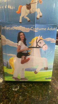 Inflatable horse costume adult