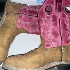 Cow Girl Boots 👢 Girls Size 12 like New Worn 3 Times