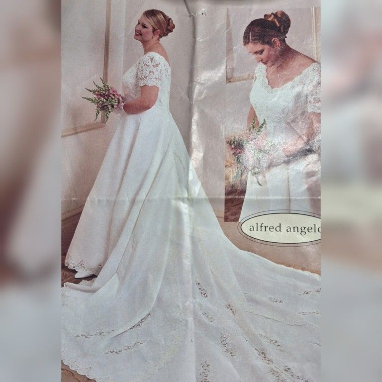 Wedding dress (David's Bridal by Alfred Angelo)
