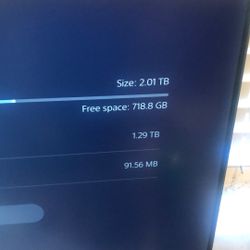 Ps5 With 2 Tb Internal SSD Card And 2 Controllers 