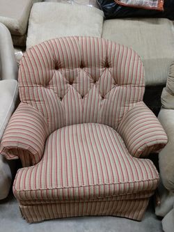 Striped chair