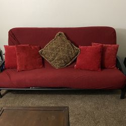 Futon Frame And Heavy Duty Mattress, I Just Have It For Emergencies But Don’t Need It Anymore….