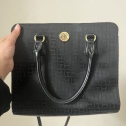 Black Tommy H Bag