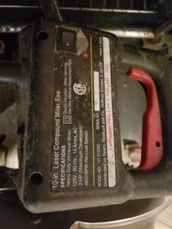 10in Laser Compound Miter Saw