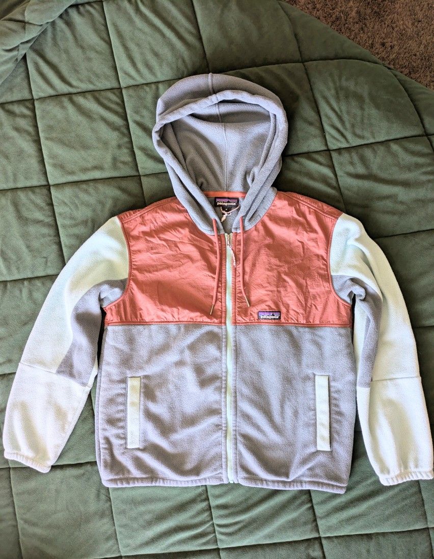 Women's Microdini Hoody —Patagonia Full-Zip Hooded Fleece Jacket — Excellent Condition