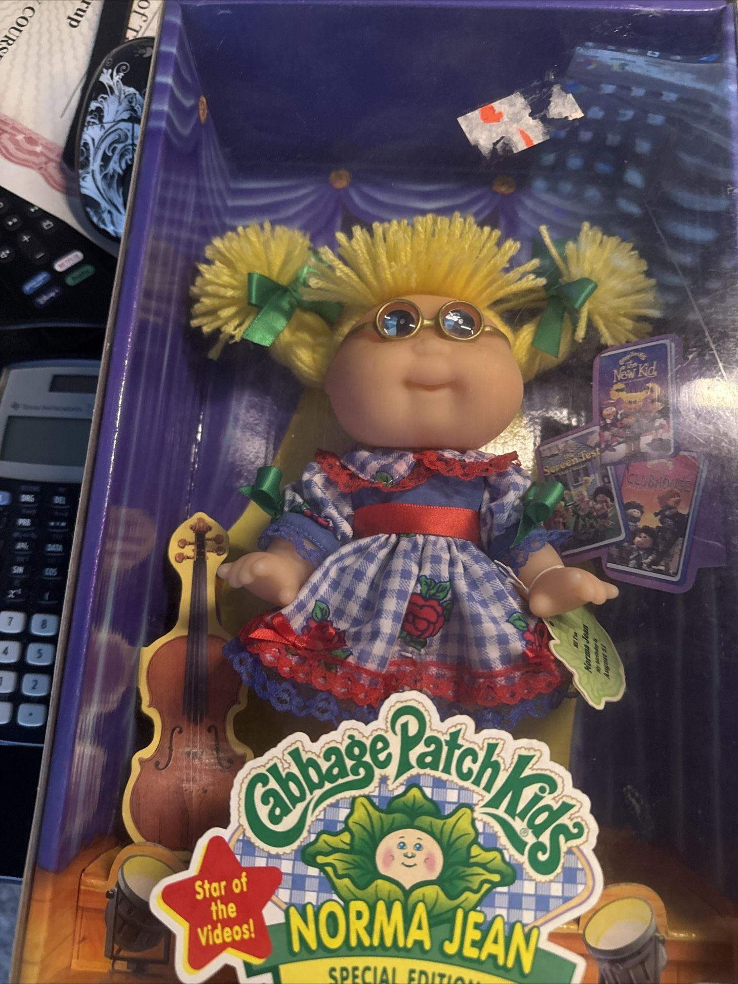 Norma Jean Cabbage Patch Kid Doll