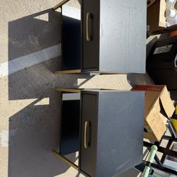 Black Side Tables 