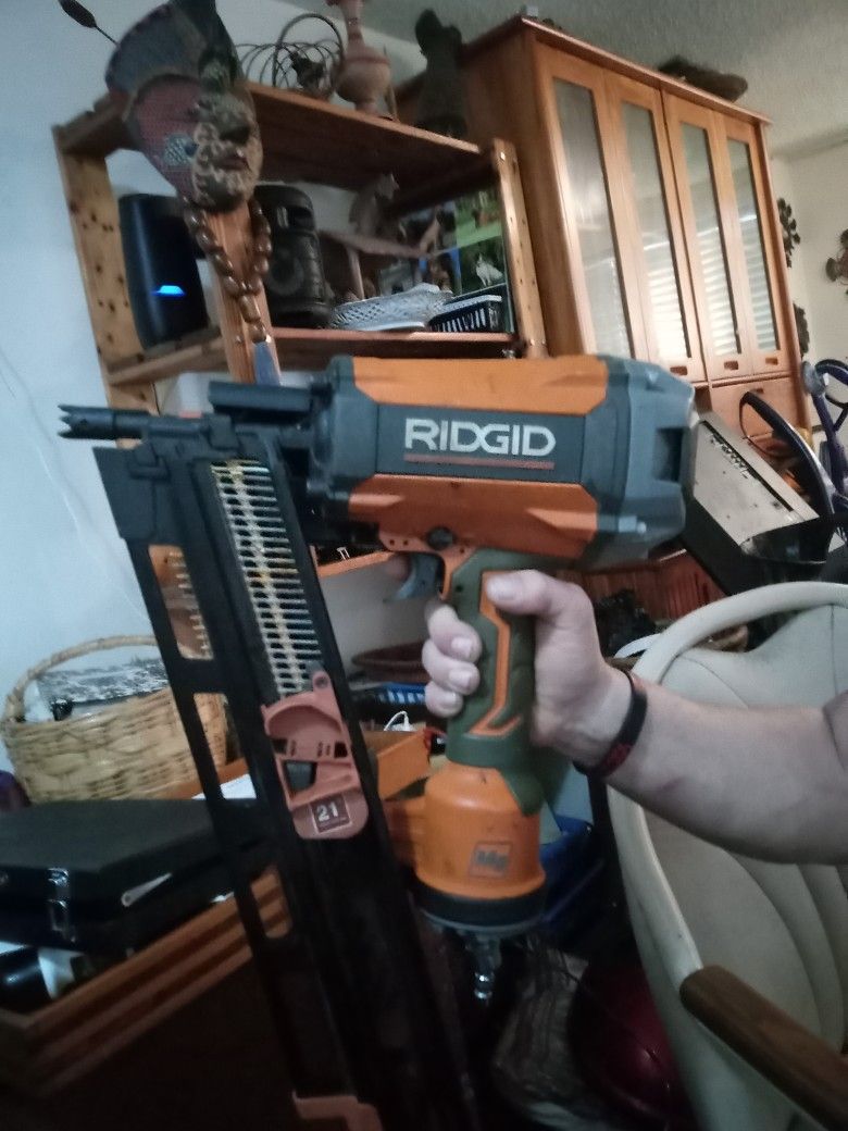 Ridgid 21-in Nail Gun Lake New York