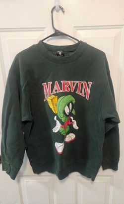 Vtg 90's Marvin The Martian Crewneck Sweatshirt