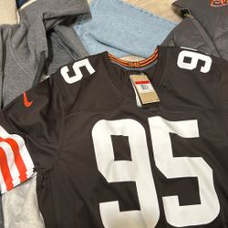 Large Cleveland Browns Jersey #Garrett