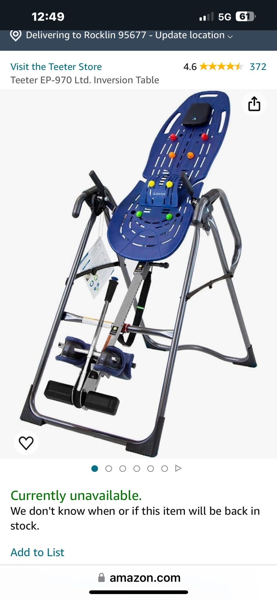 Inversion Table