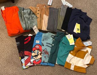 Boy New Clothes Bundle - Size 8 (M)