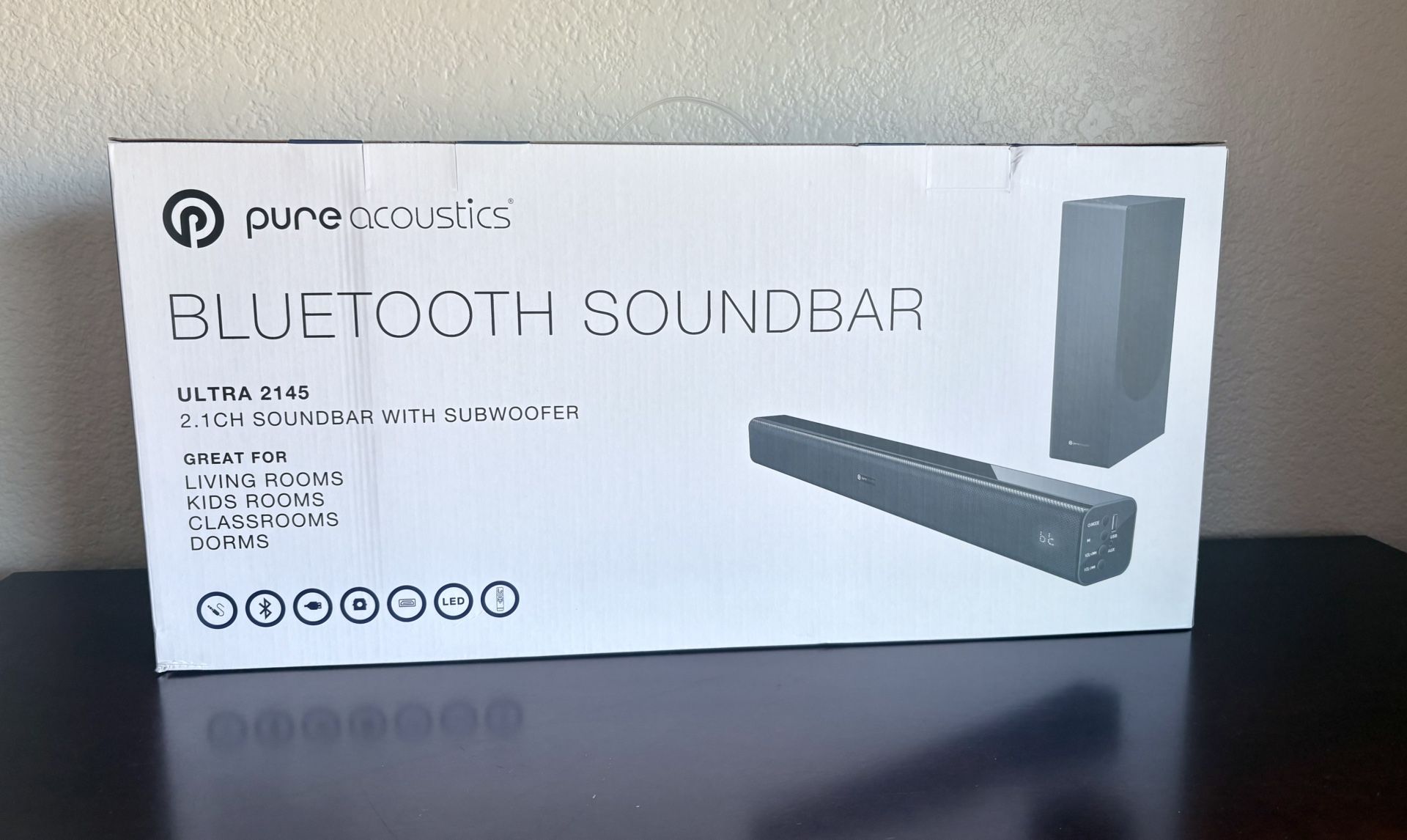 Bluetooth Soundbar with Subwoofer