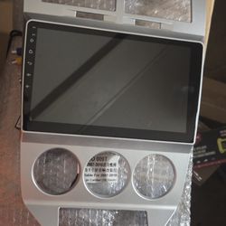 Android car stereo system designed for the Dodge Caliber, specifically models from 2007-2010