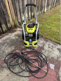 Ryobi 3100 PSI pressure washer with Honda GCV190 engine
