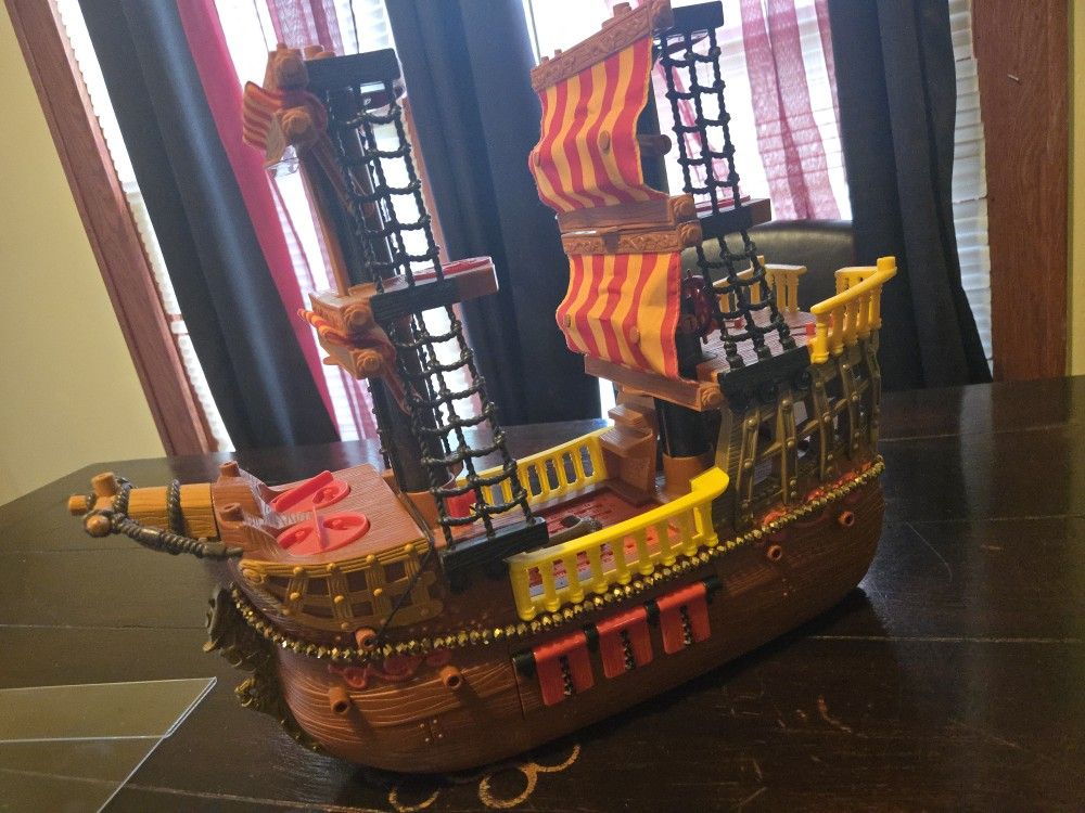 Fisher price pirate ship