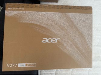 Acer V277 27” FHD IPS Monitor | Never Used | Open Box