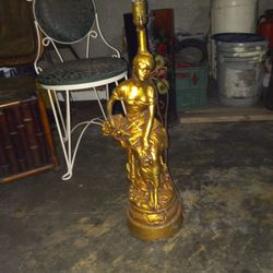 Beautiful Vintage Lady Lamp