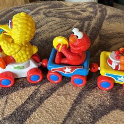 Vintage Sesame Street pull toy