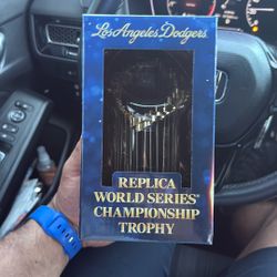 Dodgers Replica World Series Championship Trophy 