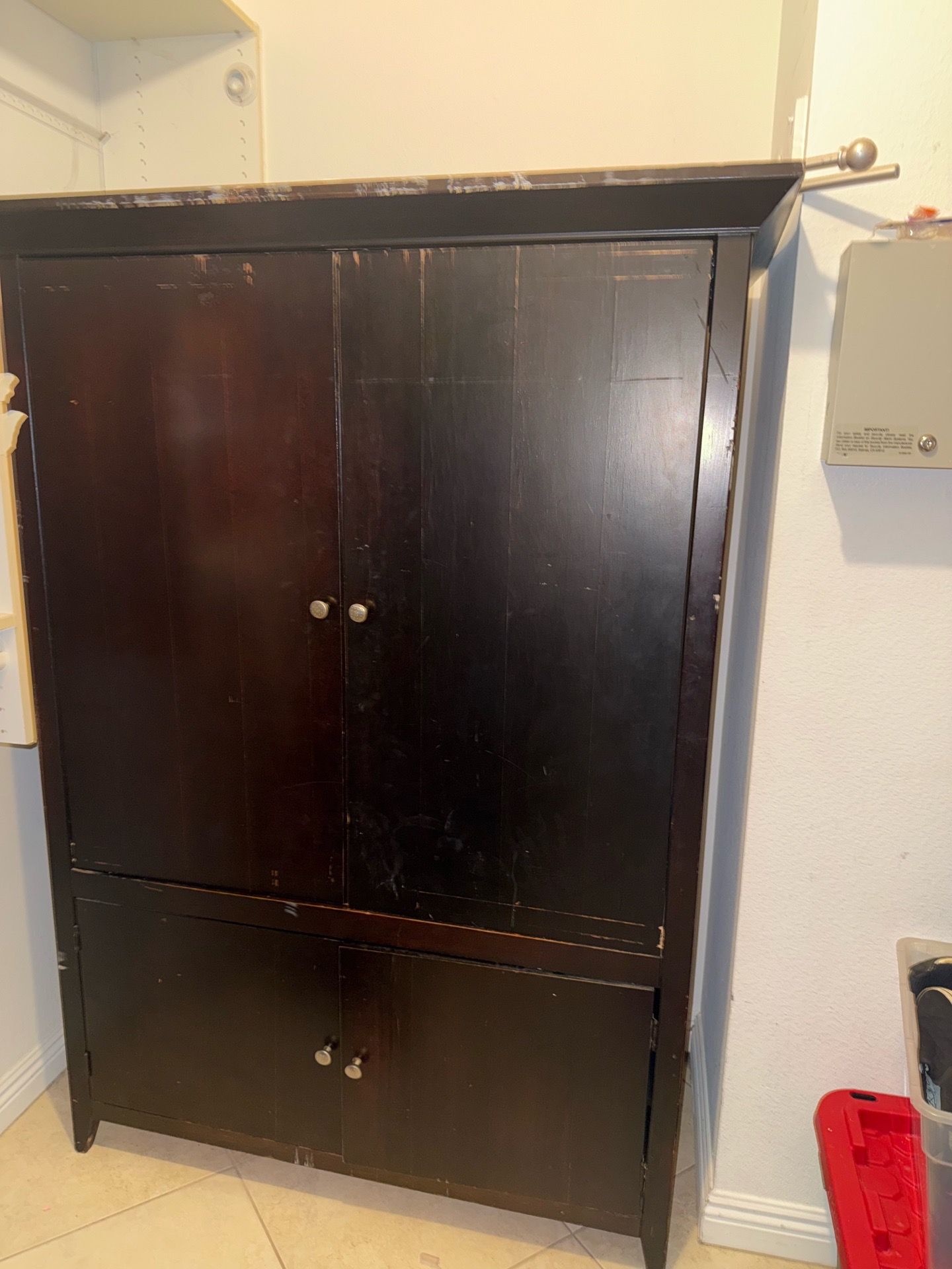 Brown Hutch