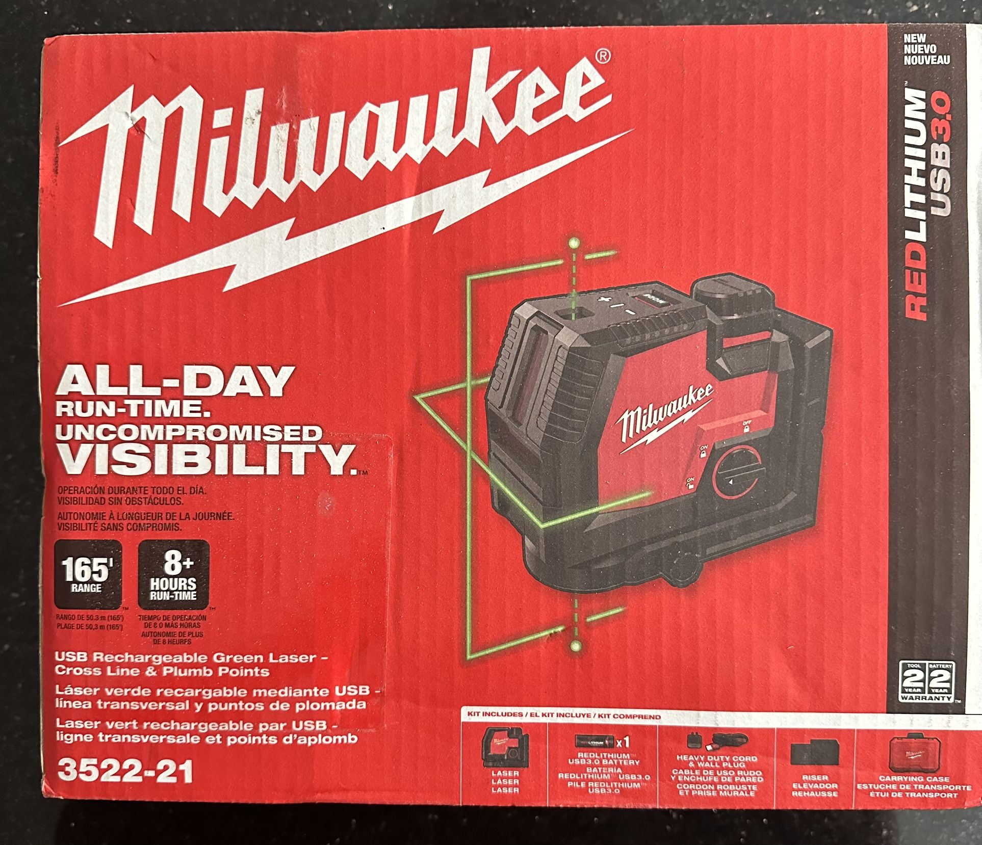 New Milwaukee Laser Level