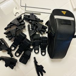 Bundle Deal: TV Wall Mount + Hardware + Bike Mount Clips + Batteries