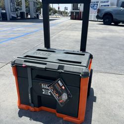 New Klein Tools Rolling Two Drawer Tool Box W/ Blackout Handle