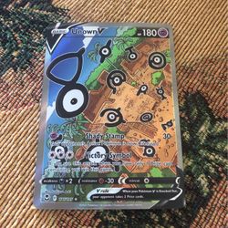Unown V (Alt Rare) plus other cards