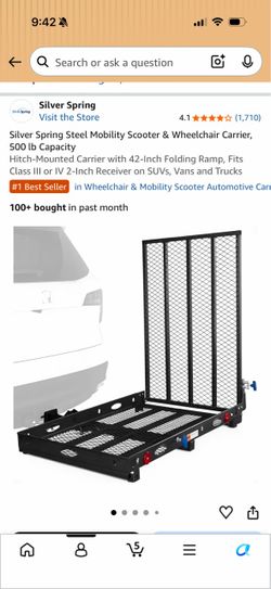 Scooter ramp lift
