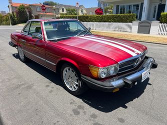 Mercedes-Benz SL380 Classic Coupe Red