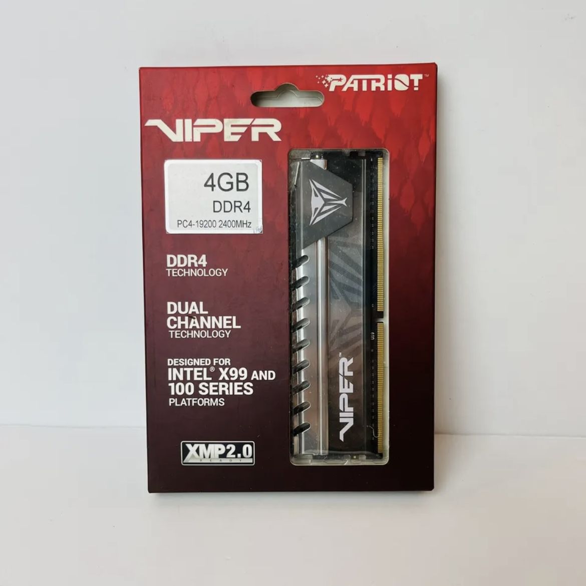 Patriot Viper Black 4GB Technology Dual Channel Intel Platforms DDR4 SDRAM
