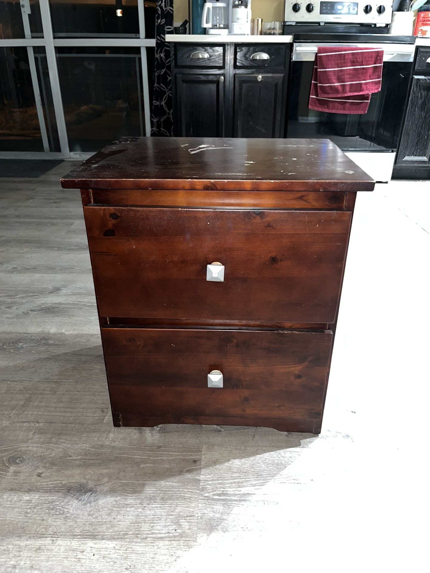 Wooden Night Stand