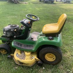 John Deere riding mower