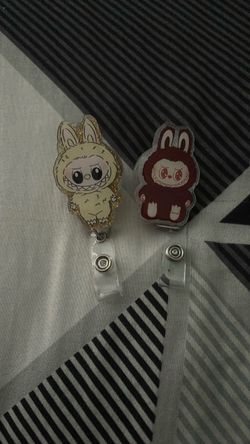 Labubu Badge Reel Set