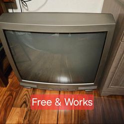 (FREE) Sylvania 32 Inch Tube TV