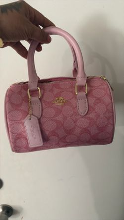 Pink Coach purse