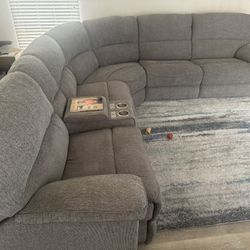 3 Piece Sectional Sofa Sleeper Couch