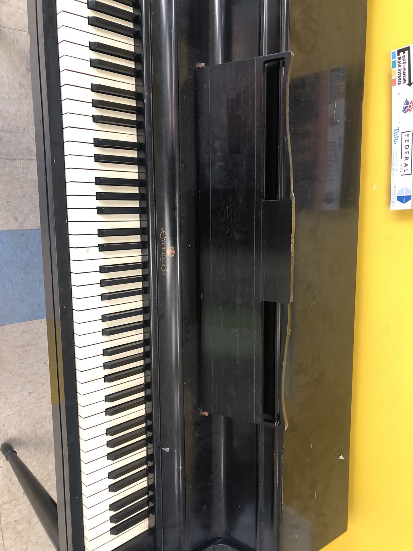 Heavy Wooden Piano