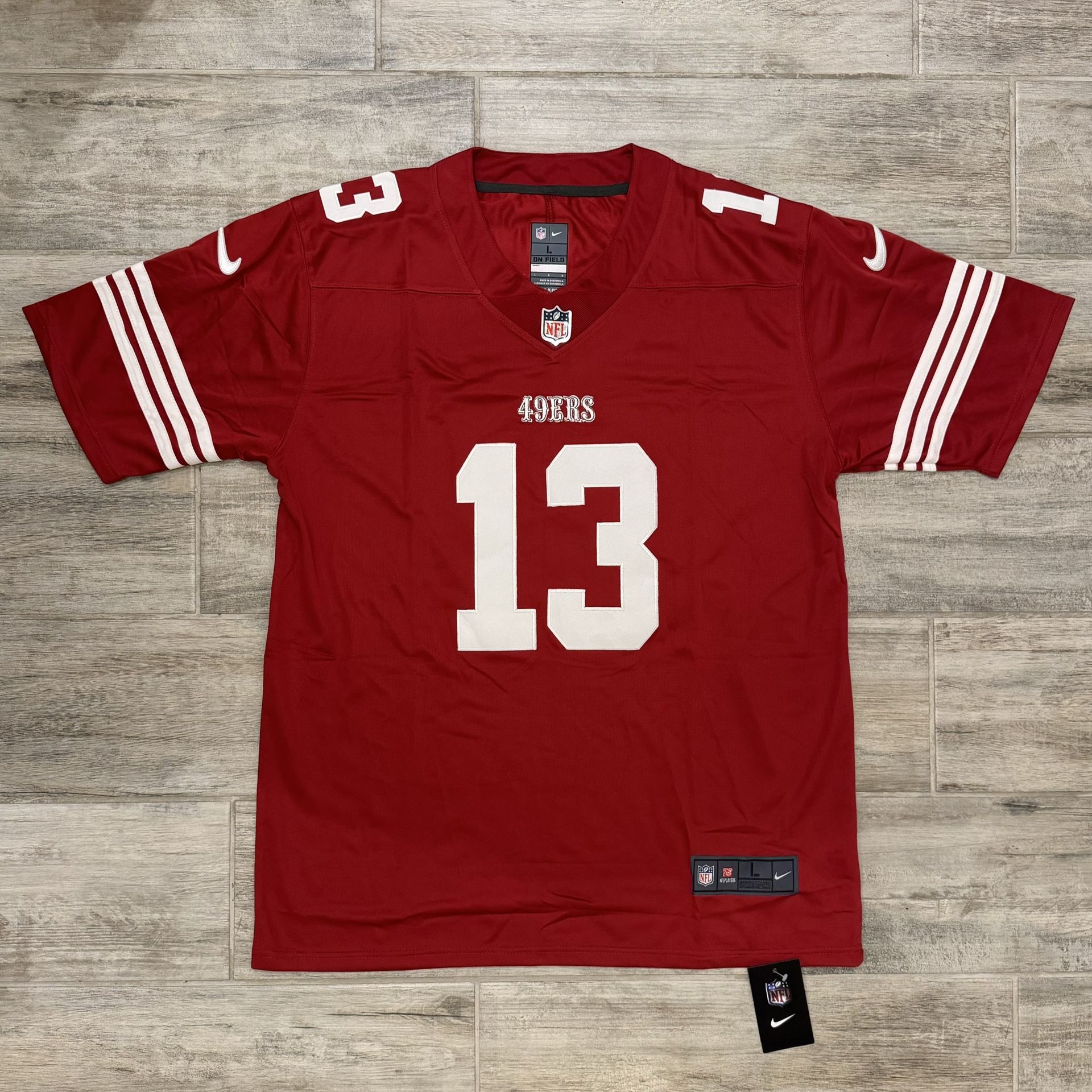 Men’s Size L #13 Brock Purdy San Francisco 49ers Nike Football Jersey