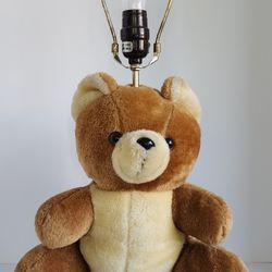 Vintage Teddy Bear Lamp