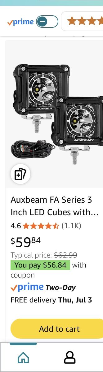 Cube LED Light 