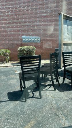 Dining table chairs