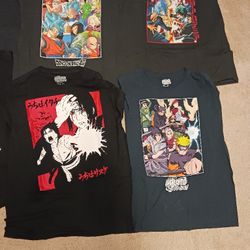 XL anime shirts 